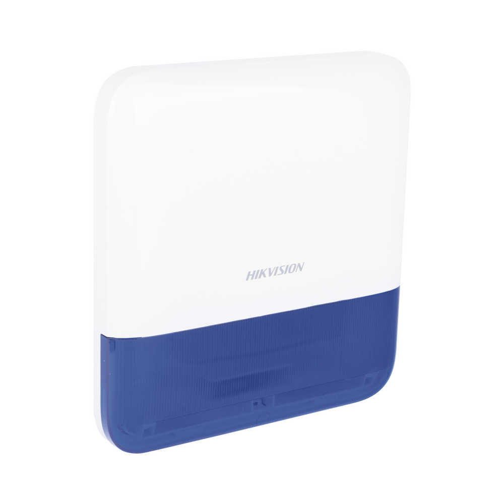 SIRENA INALÁMBRICA CON ESTROBO AZUL PARA EXTERIOR IP65 / 110 DB / AX PRO