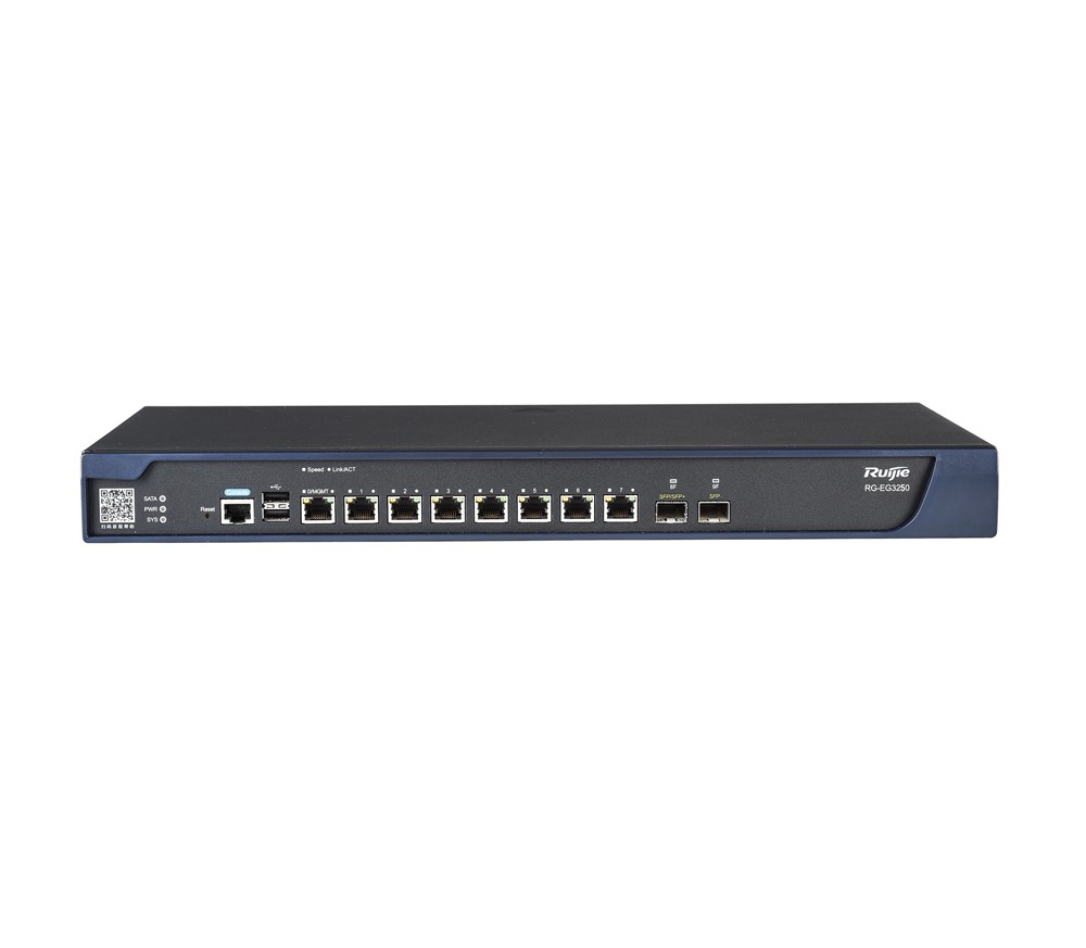 ROUTER ADMINISTABLE CON 8 PUERTOS GIGABIT 1 PUERTO SFP 1 PUERTO SFP+  6 WAN HASTA 1000 CLIENTES GESTIÓN GRATUITA EN LA NUBE 25W