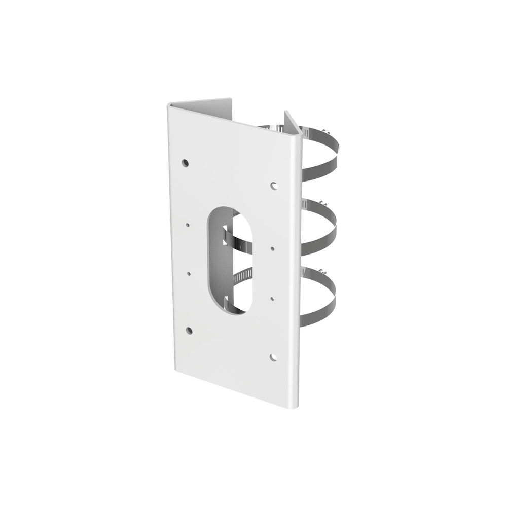 SOPORTE DE POSTE VERTICAL PARA CÁMARAS DOMO Y BULLET / ACERO INOXIDABLE / DIMENSIONES 250 X 127 X 46 MM / CARGA MAX 10 KG