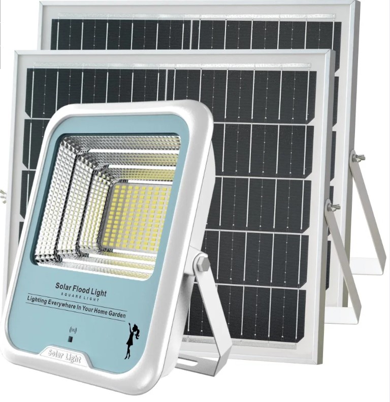REFLECTOR LED CON PANEL SOLAR 60W