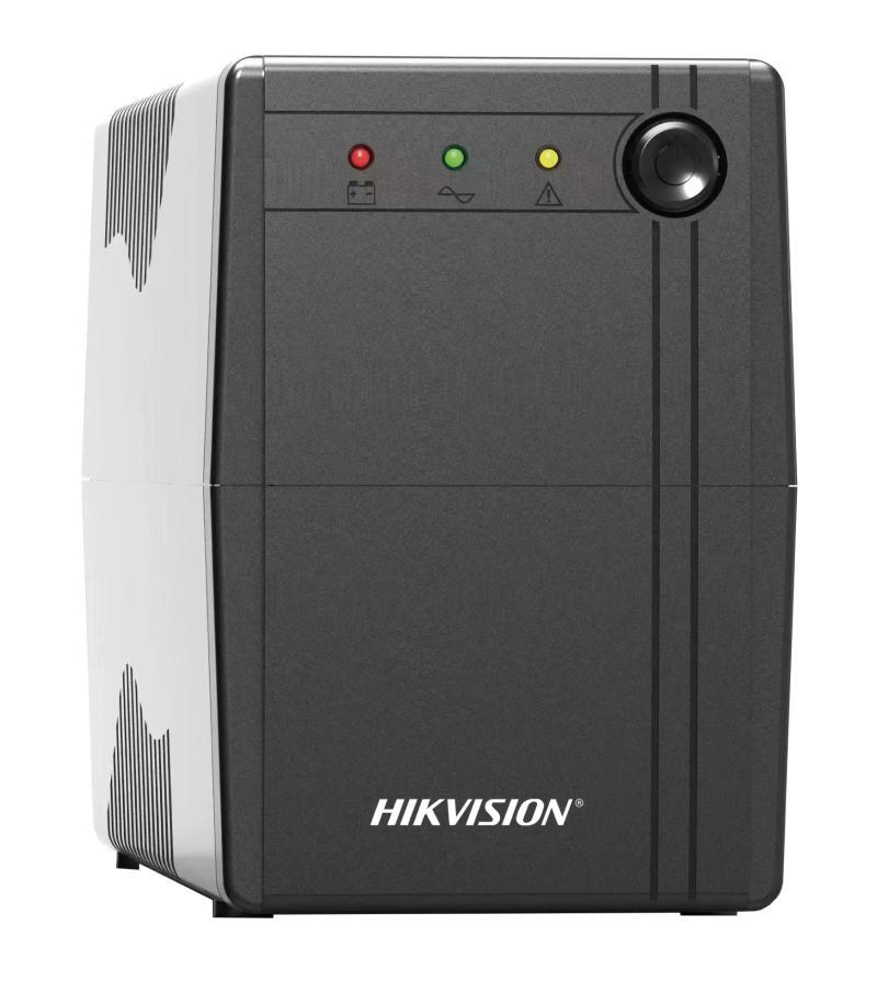 UPS HIKVISION 600VA 360W / 6 SALIDAS / PROTECCION CONTRA SOBRECARGA Y DESCARGA