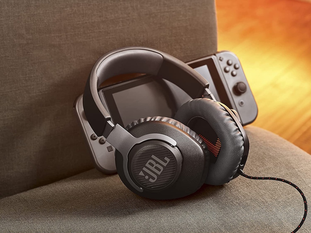 JBL Quantum 100 Audifonos de diadema con cable para juegos
