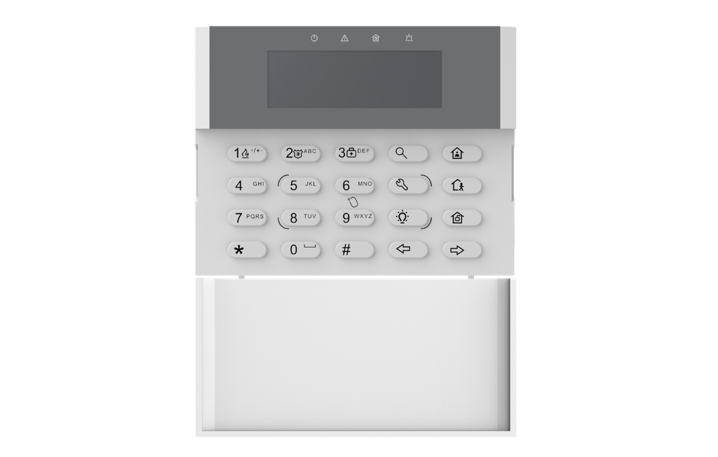Teclado LCD para Panel de Alarma / Cableado / AX PRO