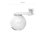 Cámara Ptz Ip Wifi 2 Mp / 2.8 Mm / 1080P / Doble Lente / Cobertura Visual 340° Panorámica y 80° Vertical
