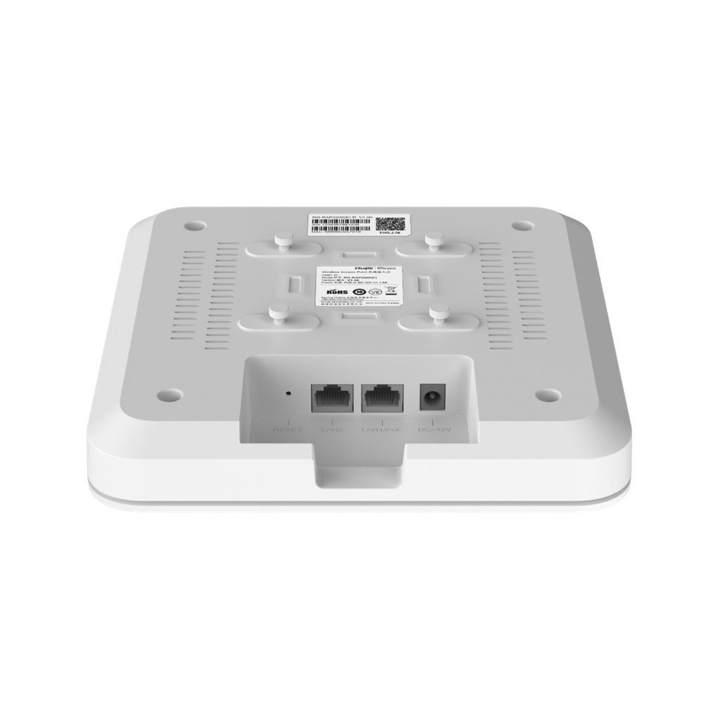 PUNTO DE ACCESO WI-FI 5 DOBLE BANDA PARA TECHO HASTA 1.2 GBPS 802.11AC MU-MIMO 2X2 PUERTOS FE
