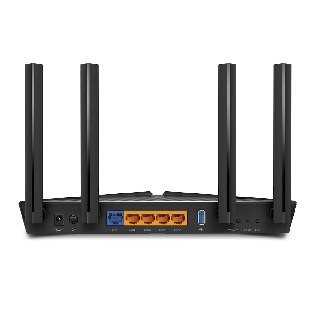 ROUTER WI-FI 6 DOBLE BANDA 5 PUERTOS GIGABIT 3 GBPS 802.11AX 4 ANTENAS
