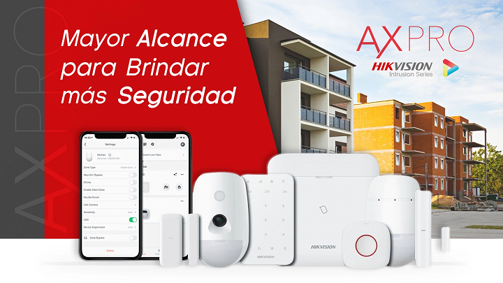 (AX PRO) Control Remoto para Armado y Desarmado / Teclas con Funciones Programables