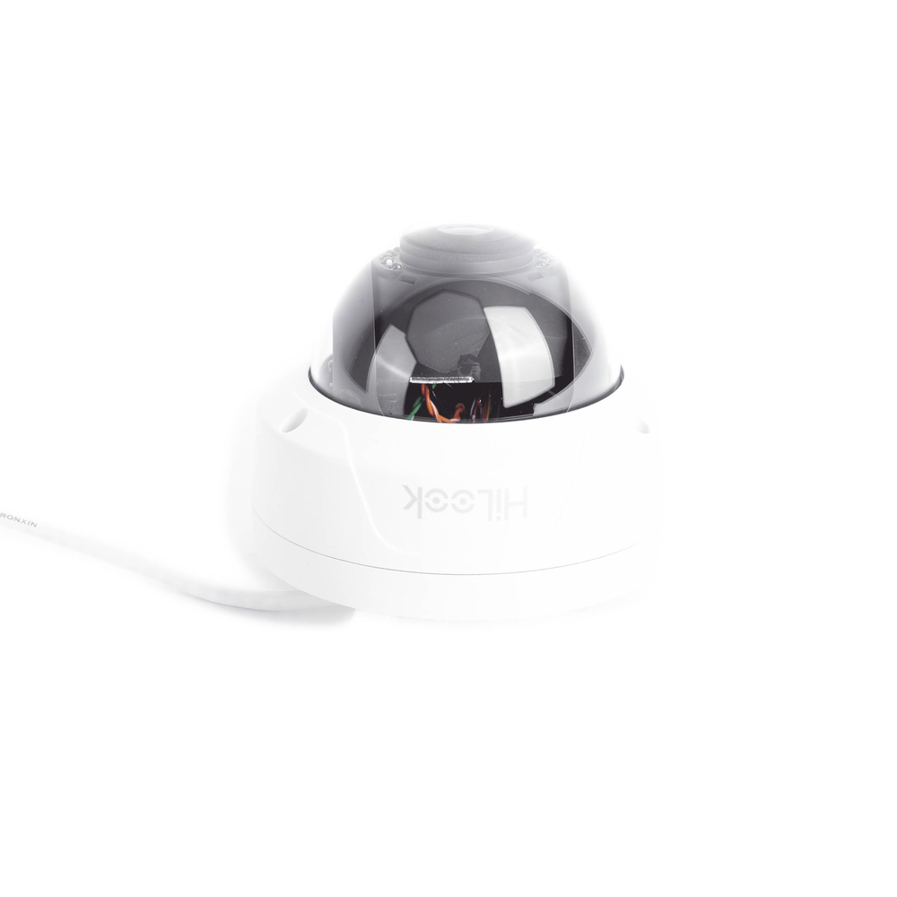 CÁMARA IP TIPO DOMO ANTIVANDALICO EXIR HILOOK DE 2MP.