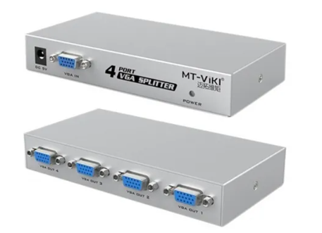 SWITCH VGA METÁLICO 4 PUERTOS