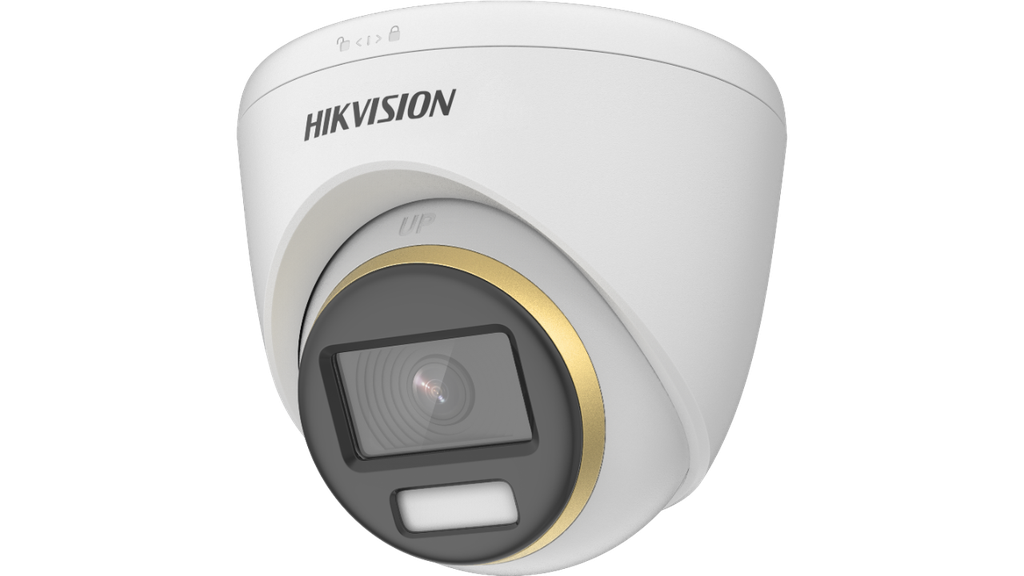 CÁMARA DOMO TURBO HD 2 MP / 2.8 MM / 1080P / COLORVU / IMAGEN A COLOR 24/7 / METAL-PLÁSTICO / LUZ BLANCA 40 MTS / EXTERIOR IP67 / TVI-AHD-CVI-CVBS /DWDR