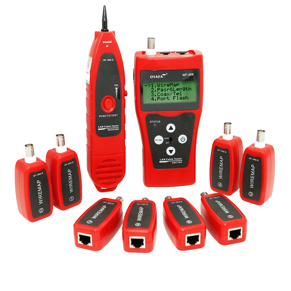 HERRAMIENTA NOYAFA NF 388 VERIFICADOR CABLE RED