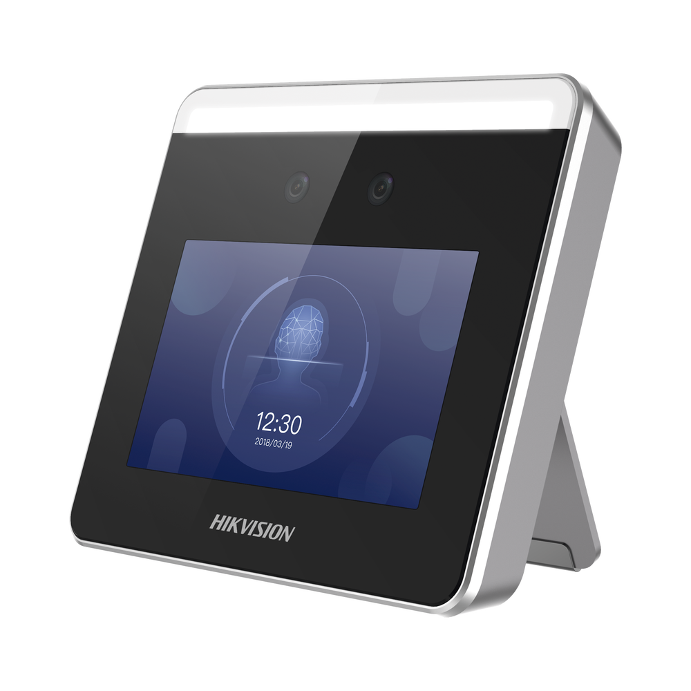 TERMINAL WIFI DE RECONOCIMIENTO FACIAL ULTRA RÁPIDO Y LECTURA DE CÓDIGOS QR / ASISTENCIA + CONTROL DE ACCESO / SOPORTA APP DE HIK-CONNECT (P2P) / HASTA 1.5 MTS DE RECONOCIMIENTO INCLUSO EN MOVIMIENTO