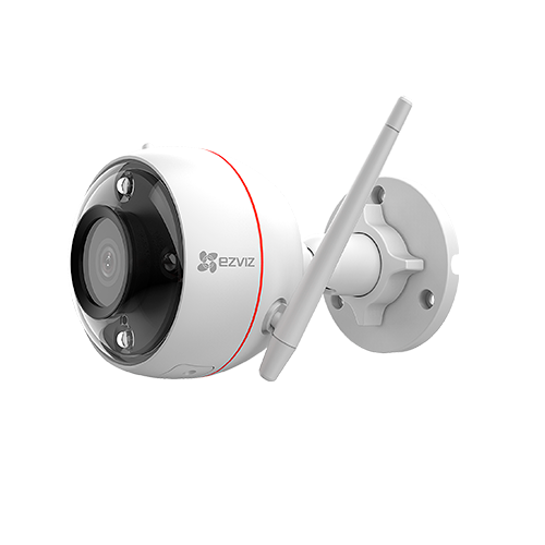 CÁMARA BULLET WIFI IP 4 MP / 2.8 MM / 1080P / H.265 / IP66 / VISIÓN NOCTURNA A COLOR 