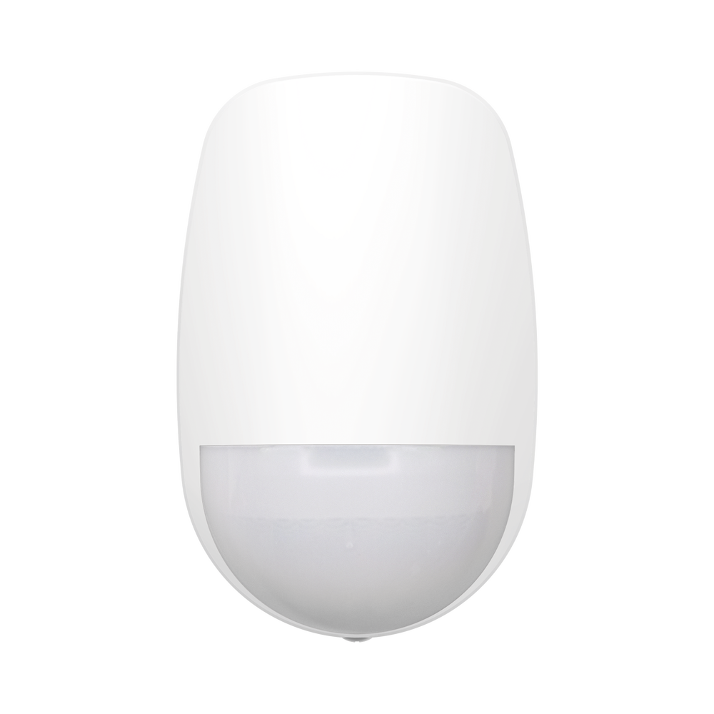 SENSOR DETECTOR DE MOVIMIENTO PIR INALÁMBRICO DOBLE TECNOLOGÍA / ÁNGULO DE 85.9° DE COBERTURA / 12 MTS / AX PRO