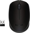 MOUSE INALÁMBRICO 2.4GHZ CON RECEPTOR USB AMBIDIESTRO