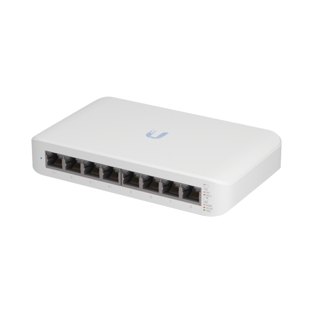SWITCH ADMINISTRABLE 8 PUERTOS 10/100/1000 MBPS (4 PUERTOS 802.3AF/AT) POE 52 W