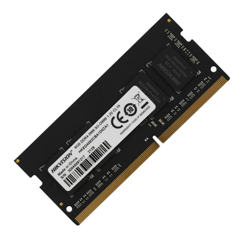 MEMORIA RAM DDR4 / CAPACIDAD 8 GB / VELOCIDAD 2666 MHZ / FORMATO: SODIMM / VOLTAJE 1.20V / CL19 Y 260 PINES