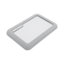 DISCO DURO PORTÁTIL / CONEXIÓN USB 3.0 A MICRO B / COLOR GRIS / CUBIERTA CON GOMA PROTECTORA PARA AMORTIGUAR LAS CAÍDAS / 1 TB
