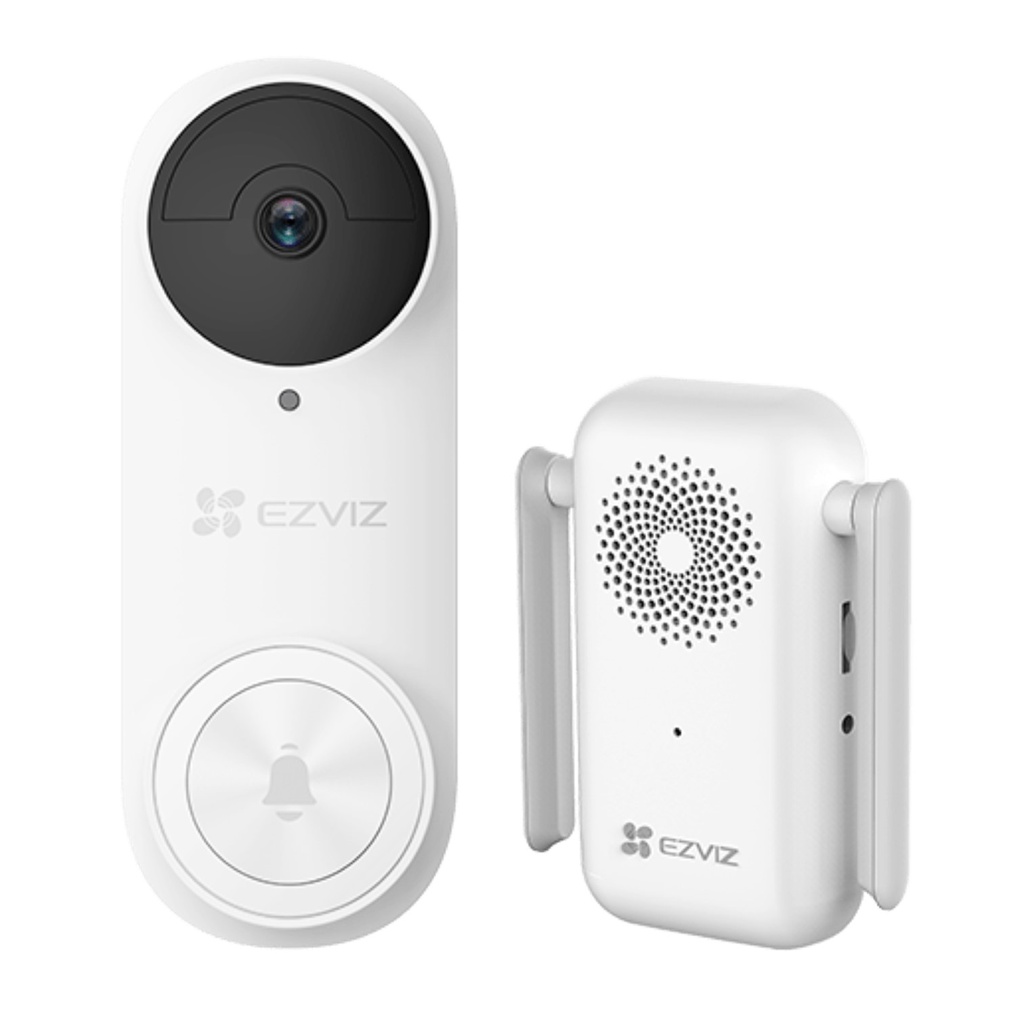 TIMBRE/VIDEOPORTERO ELECTRÓNICO WIFI, 6MPX, LENTE 2.0MM, IR 5MTS, BATERÍA