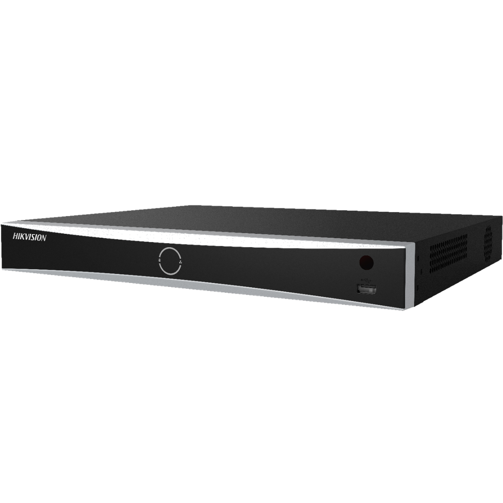 NVR 16 CANALES IP 8 MP / 4K / H.265+ / 2 SATA / 1 AUDIO / ACUSENSE / RECONOCIMIENTO FACIAL