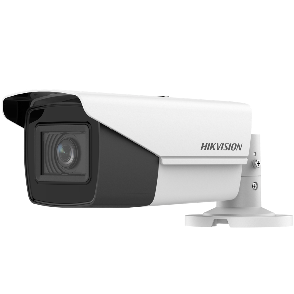 CÁMARA BULLET TURBO HD 8 MP / 2.7 MM - 13.5 MM / 4K / 2560 X 1944 / LENTE VARIFOCAL MOTORIZADO / IR 80 MTS / EXTERIOR IP67 / DWDR