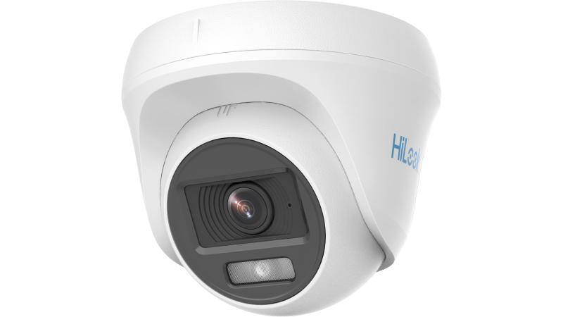 CÁMARA DOMO TURBO HD 2 MP / 2.8 MM / 1080P / IMAGEN A COLOR 24/7 / LUZ BLANCA 20 MTS / INTERIOR / MICRÓFONO INTEGRADO / PLÁSTICO / DWDR / TVI-AHD-CVI-CVBS