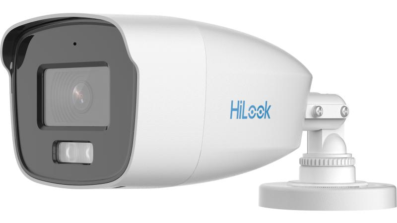 CÁMARA BULLET TURBO HD 2 MP / 2.8 MM / 1080P / IMAGEN A COLOR 24/7 / LUZ BLANCA 40 MTS / EXTERIOR IP66 / MICRÓFONO INTEGRADO / METAL / DWDR / TVI-AHD-CVI-CVBS