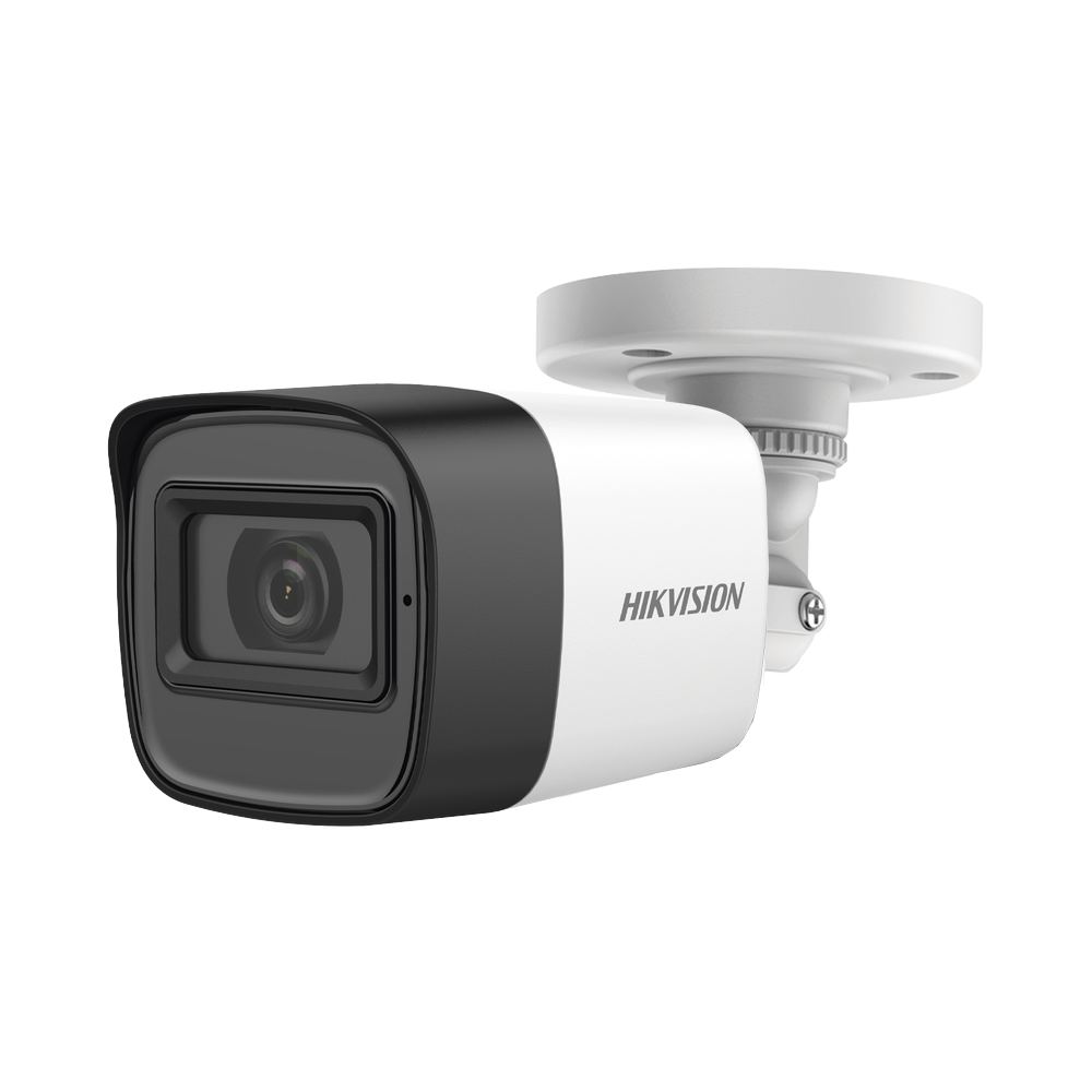 CÁMARA BULLET TURBO HD 5 MP / 2.8 MM / 2560 X 1944 / IR 30 MTS / EXTERIOR IP67 / METAL / MICRÓFONO INTEGRADO / DWDR / TVI-AHD-CVI-CVBS 