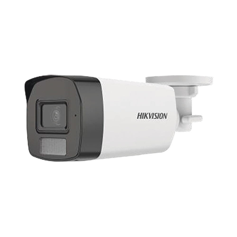 CÁMARA BULLET TURBO HD 5 MP / 2.8 MM / 3K 2960 X 1665 / LUZ DUAL / 40 MTS IR EXIR / LUZ BLANCA 40 MTS / EXTERIOR IP67 / PLÁSTICO-METAL / TVI-AHD-CVI-CVBS / DWDR