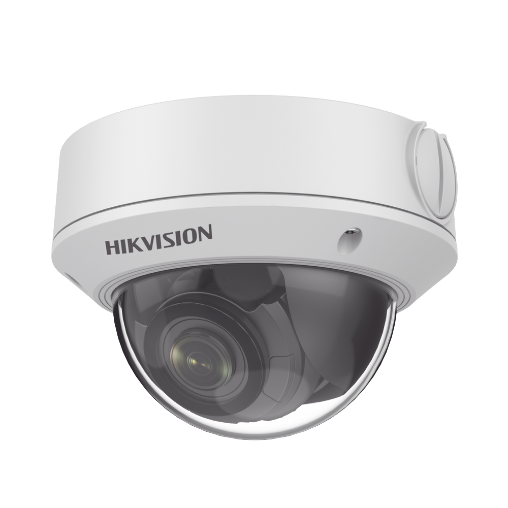 CÁMARA DOMO IP 4 MP / 2.8 MM - 12 MM / LENTE VARIFOCAL MOTORIZADO / 30 MTS IR EXIR / EXTERIOR IP67 / METAL / ANTIVANDÁLICA IK10 / WDR 120 DB / POE
