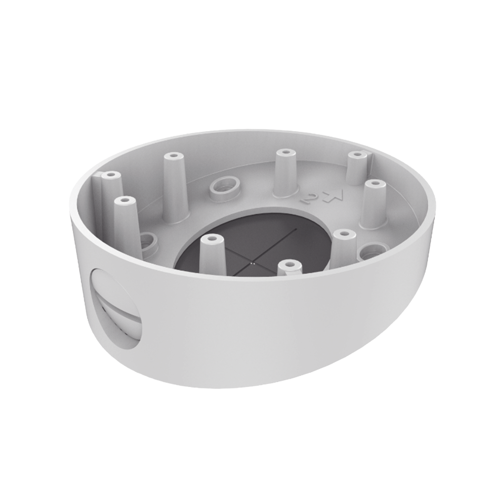 SOPORTE DE TECHO INCLINADO PARA CÁMARAS DOMO / ALEACION DE ALUMINIO / DIMENSIONES Φ136 X 48 MM