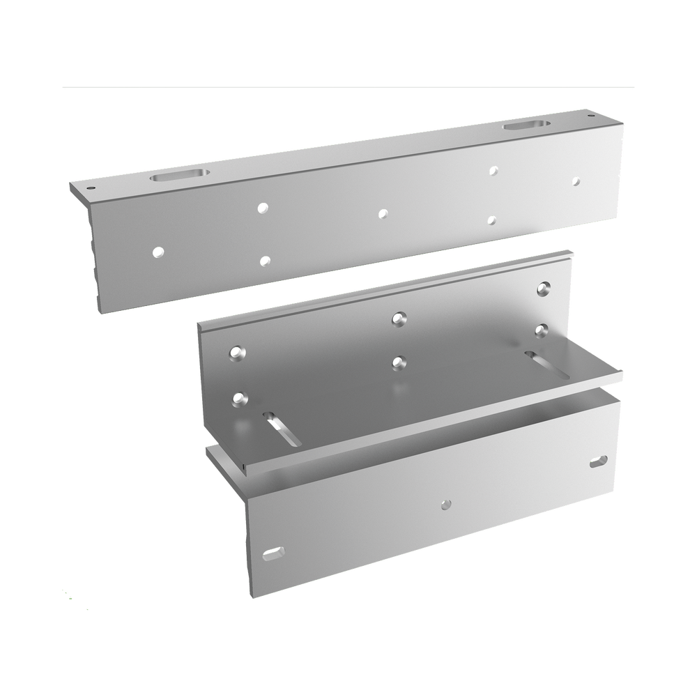 KIT DE SOPORTES Z Y L PARA CERRADURA MAGNÉTICA / DIMENSIONES L: 250 X 46 X 30 MM Z: 180 X 47 X 47 MM / USO EN PUERTA DE MADERA Y METAL