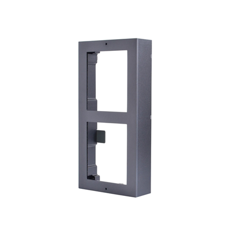 SOPORTE PARA EMPOTRAR 2 MÓDULOS VIDEO PORTEROS IP / ACERO INOXIDABLE ALTA CALIDAD / INSTALACIÓN EN SUPERFICIE