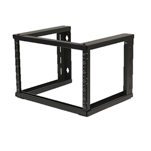 GABINETE RACK DE PARED ABIERTO 9U 450 X 600 X 450 MM