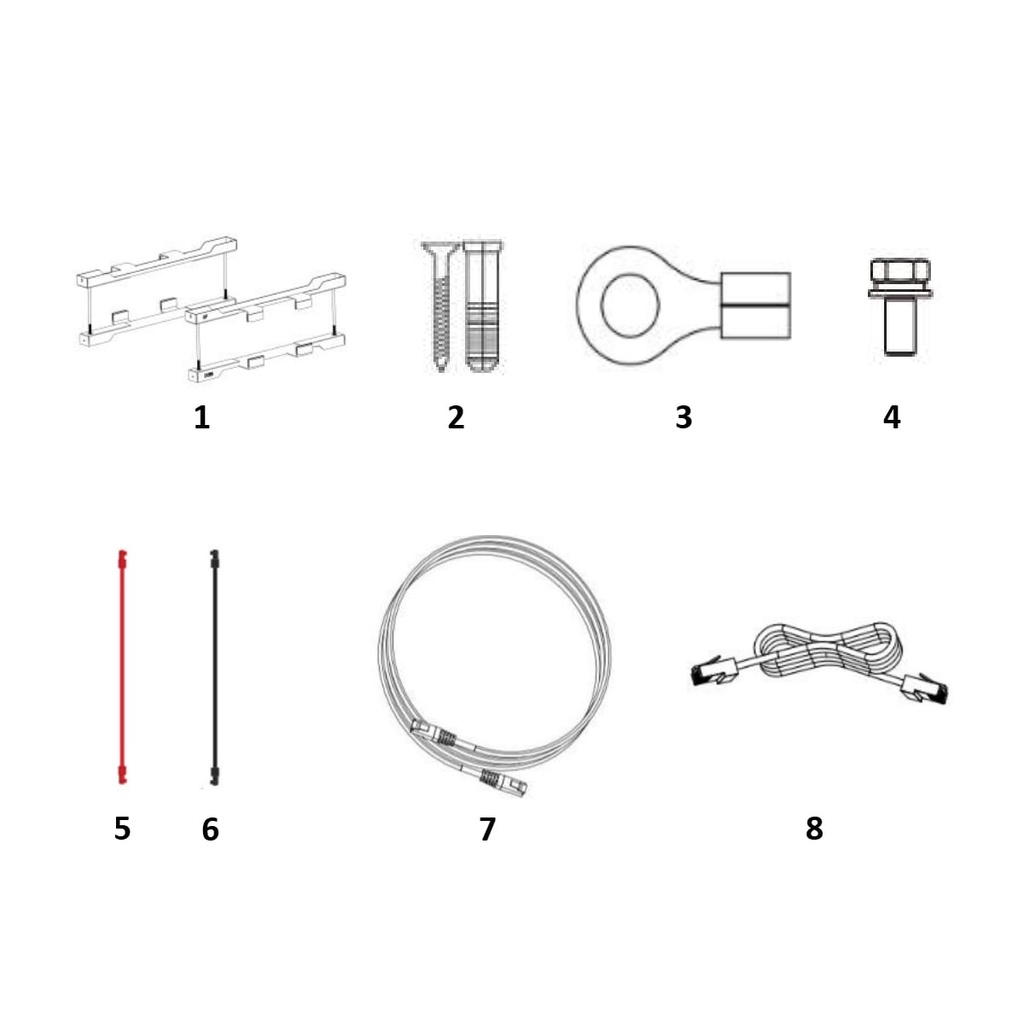 BATERÍA DE LITIO 5.5KWH HOPE 5.5L-A1- KIT INSTALACIÓN