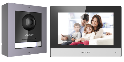 [DS-KIS602] KIT DE VIDEOPORTERO /PANTALLA A COLOR 7&quot;/MICRÓFONO INCORPORADO /ALTAVOZ/ + SWITCH POE 4 PUERTOS