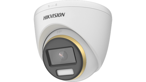 [DS-2CE72DF3T-F(2.8mm)] CÁMARA DOMO TURBO HD 2 MP / 2.8 MM / 1080P / COLORVU / IMAGEN A COLOR 24/7 / METAL-PLÁSTICO / LUZ BLANCA 40 MTS / EXTERIOR IP67 / TVI-AHD-CVI-CVBS /DWDR