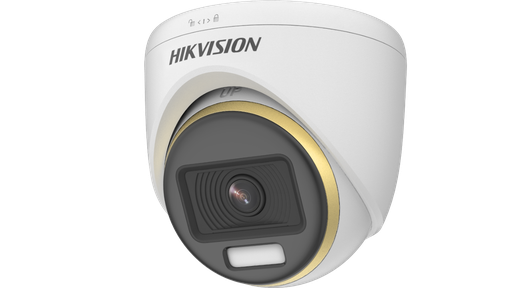 [DS-2CE70DF3T-PF(2.8mm)] CÁMARA DOMO TURBO HD 2 MP / 2.8 MM / 1080P / COLORVU / IMAGEN A COLOR 24/7 / PLÁSTICO / LUZ BLANCA 20 MTS / INTERIOR / TVI-AHD-CVI-CVBS / 130DB WDR / 3D