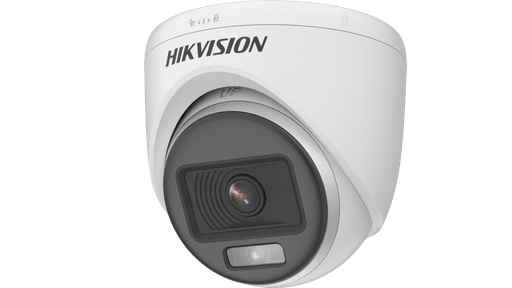 [DS-2CE70DF0T-PF(2.8mm)] CÁMARA DOMO TURBO HD 2 MP / 2.8 MM / 1080P / COLORVU / IMAGEN A COLOR 24/7 / PLÁSTICO / LUZ BLANCA 20 MTS / INTERIOR / TVI-AHD-CVI-CVBS / DWDR
