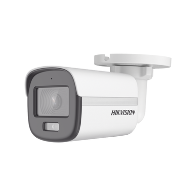 [DS-2CE10KF0T-FS(2.8mm)] CÁMARA BULLET TURBO HD 5 MP / 2.8 MM / 3K 2960 X 1665 / COLORVU / IMAGEN A COLOR 24/7 / METAL / LUZ BLANCA 20 MTS / MICRÓFONO INTEGRADO / EXTERIOR IP67 / TVI-AHD-CVI-CVBS / DWDR