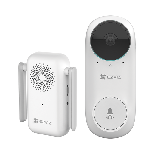 [CS-DB2C-A0-1E3WPBR] KIT VIDEO PORTERO WIFI CON SIRENA / 1080P / H.265 