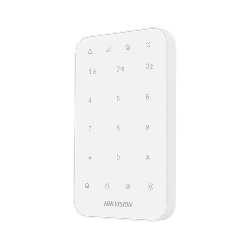 [DS-PK1-E-WB] TECLADO INALÁMBRICO PARA ARMADO Y DESARMADO / FUNCIONES DE AUTOMATIZACIÓN PARA CONTROL DE RELEVADORES / AX PRO