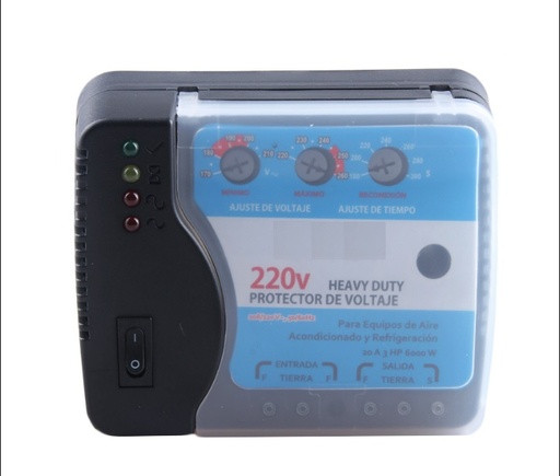 [BX-V015-220V] PROTECTOR BX-V015-220V 20A AJUSTABLE