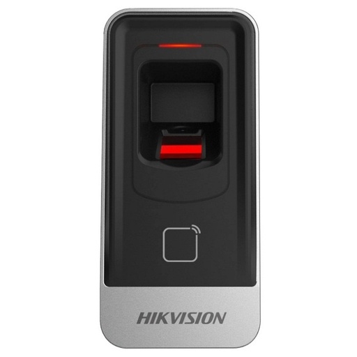 [DS-K1201AEF] LECTOR ESCLAVO PROX EM IP65 / HUELLA DIGITAL / LECTOR DE TARJETAS DE PROXIMIDAD / RS-485 / INTERIOR Y EXTERIOR / REQUIERE PANEL DE CONTROL DE ACCESO DS-K2604,02,01 (LECTOR DE TARJETAS TIPO EM)