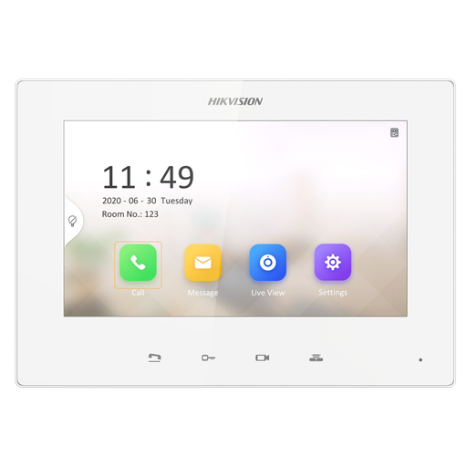 [DS-KH6220-LE1] MONITOR IP DE 7" PARA VIDEOPORTERO / BLANCO