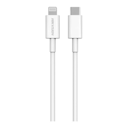 [HS-HUB-CBC2L] CABLE DE CARGA RÁPIDA USB TIPO-C A LIGHTNING PD / LONGITUD 1000MM / CORRIENTE MAX 3A / MAX 60W / VELOCIDAD DE TRANSFERENCIA 480 MBPS / COLOR BLANCO