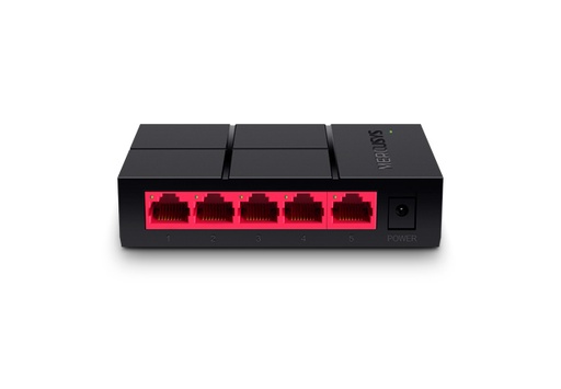 [MS105G] SWITCH 5 PUERTOS 10/100/1000 MBPS DE ESCRITORIO ULTRA COMPACTO
