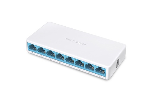 [MS108] SWITCH 8 PUERTOS 10/100 MBPS DE ESCRITORIO ULTRA COMPACTO