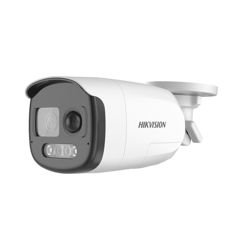 [DS-2CE12DF3T-PIRXOS(2.8mm)] CÁMARA BULLET TURBO HD 2 MP / 2.8 MM / 1080P / COLORVU / IMAGEN A COLOR 24/7 / METAL / LUZ BLANCA 40 MTS / MICRÓFONO INTEGRADO / EXTERIOR IP67 / SENSOR PIR / SIRENA / ALARMA / TVI-AHD-CVI-CVBS