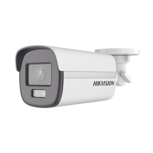 [DS-2CE12DF0T-FS(2.8mm)] CÁMARA BULLET TURBO HD 2 MP / 2.8 MM / 1080P / COLORVU / IMAGEN A COLOR 24/7 / METAL / LUZ BLANCA 40 MTS / MICRÓFONO INTEGRADO / EXTERIOR IP67 / TVI-AHD-CVI-CVBS / AHD / HD-TVI